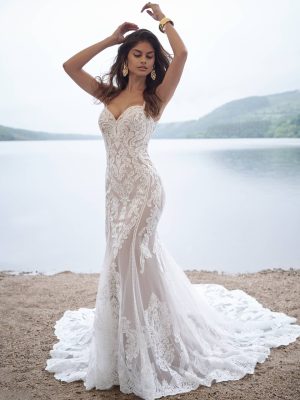 Sottero and Midgley Newport Sheath Bridal boutique San Diego