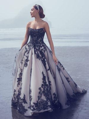 Sottero and Midgley Norvinia Ballgown Ethereal wedding dresses for outdoor weddings