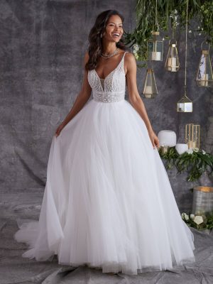 Sottero and Midgley Royce Ballgown Best bridal boutique in San Diego