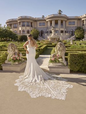 Casablanca Alice Fit and Flare Beach wedding dresses San Diego