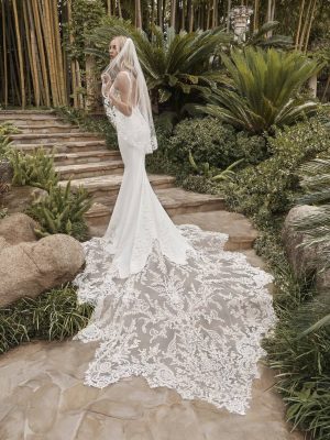 Casablanca Alice Fit and Flare Ethereal wedding dresses for outdoor weddings