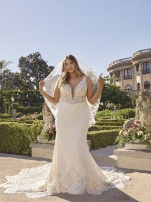 Casablanca Alice Fit and Flare Where to buy a wedding dress in San Diego