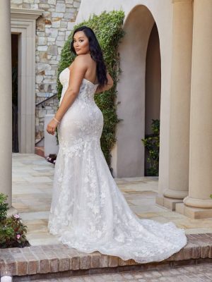 Casablanca Angelina Fit and Flare Best bridal boutique in San Diego