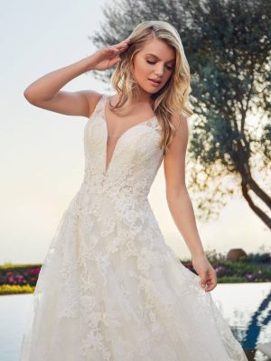 Casablanca Ann A line Top rated wedding dress store San Diego