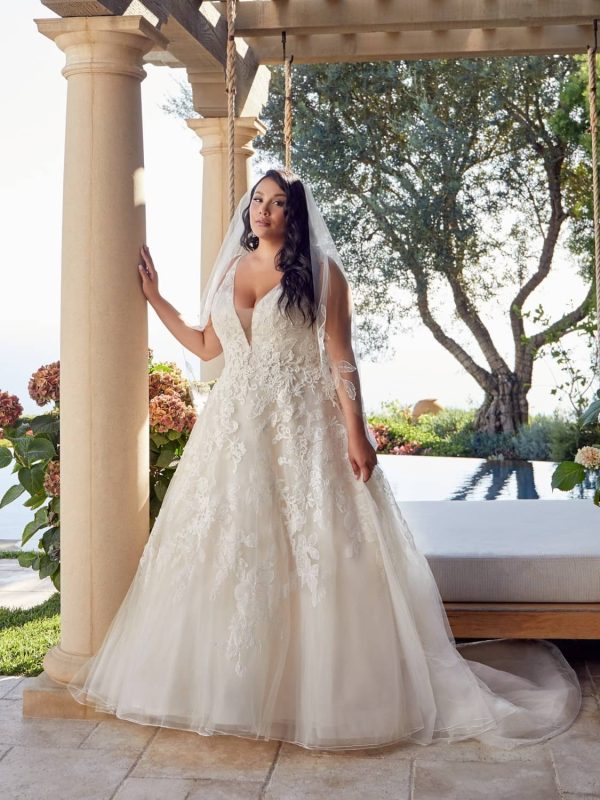 Casablanca Ann A line Vintage wedding dress collection