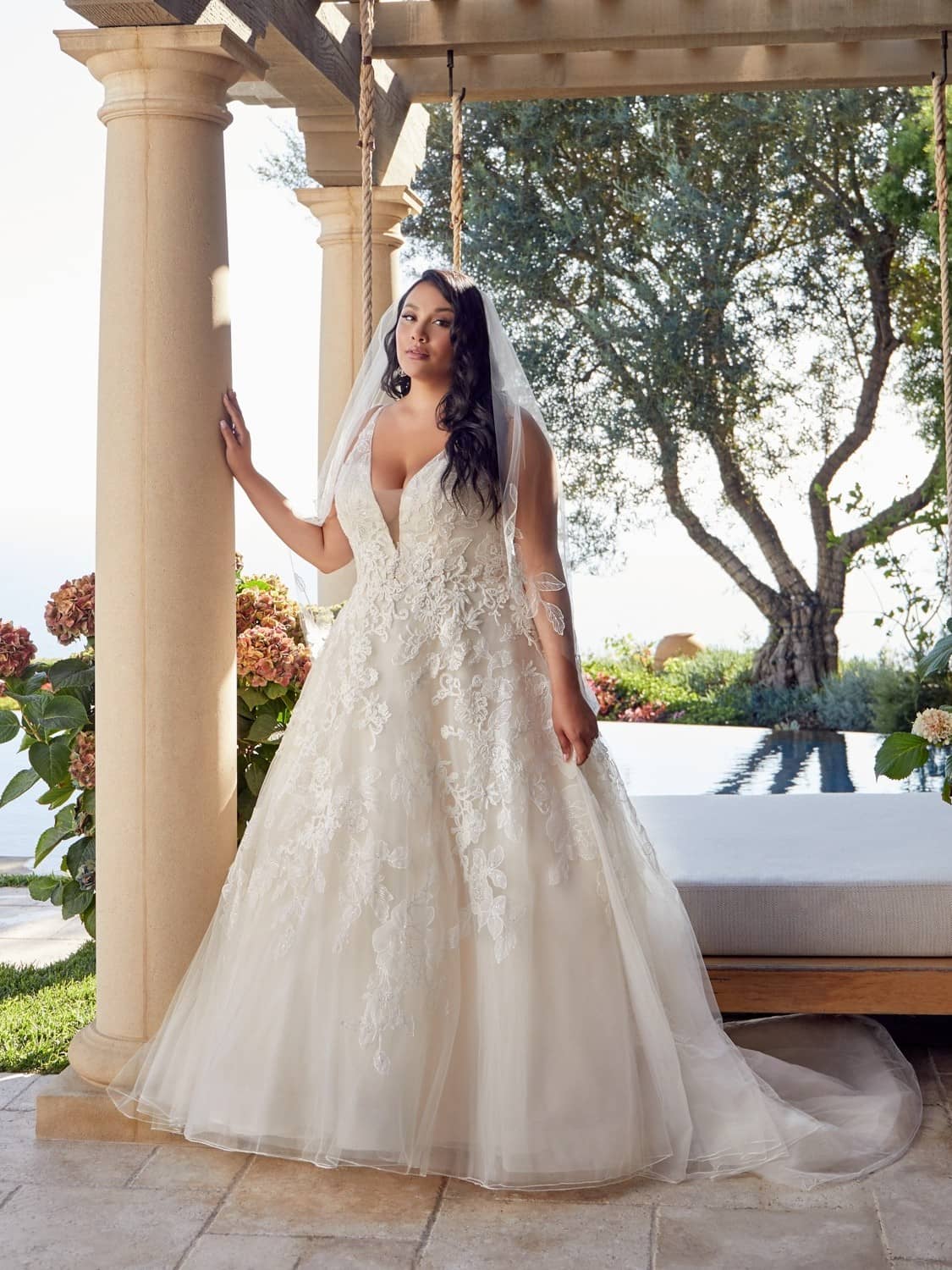 Casablanca Ann A line Vintage wedding dress collection