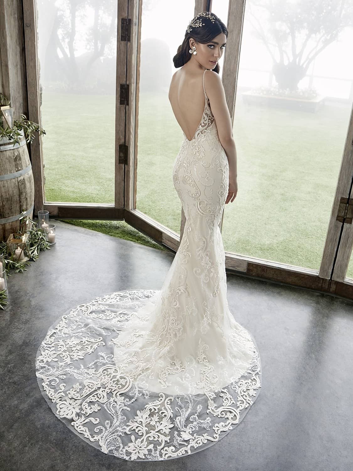 Casablanca Brooklyn Fit and Flare Luxury bridal boutique online