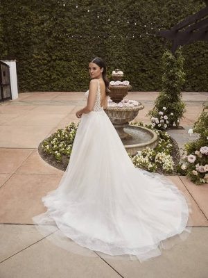 Casablanca Carrie A line Plus size wedding dresses San Diego