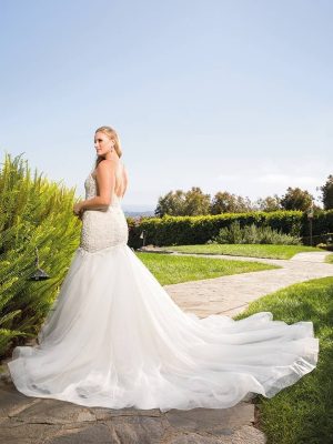 Casablanca Clara Fit and Flare Luxury wedding gowns San Diego
