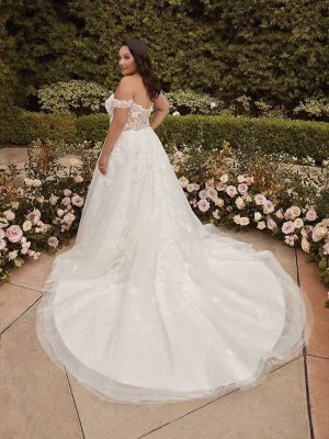Casablanca Eliana A Line Affordable bridal gowns online