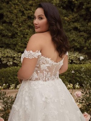 Casablanca Eliana A Line Made to order wedding gowns