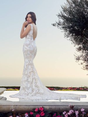 Casablanca Elisha Fit and Flare San Diego bridal store