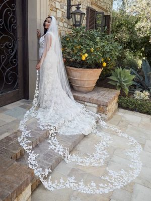 Casablanca Elisha Fit and Flare Southern California bridal shop