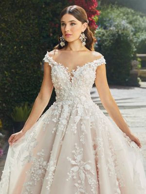 Casablanca Evelina Ball Gown Bridal gown shopping San Diego