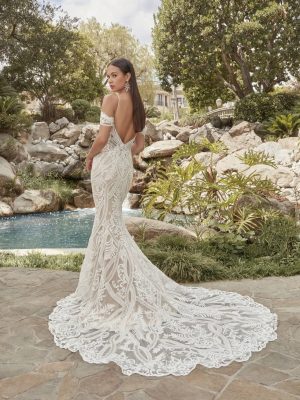 Casablanca Francesca Fit and Flare Bridal boutique San Diego
