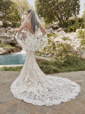 Casablanca Francesca Fit and Flare Vintage wedding dress collection