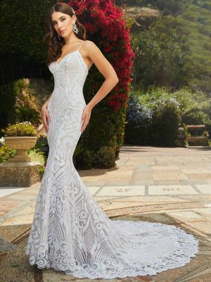 Casablanca Keaton Fit and Flare Bridal boutique San Diego