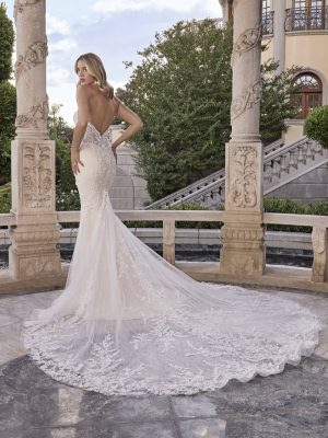 Casablanca Kitty Fit and Flare San Diego bridal fashion