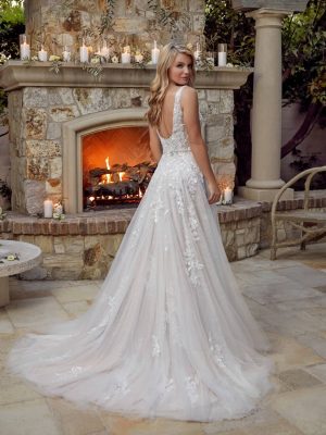 Casablanca Lucy A Line Affordable bridal gowns online