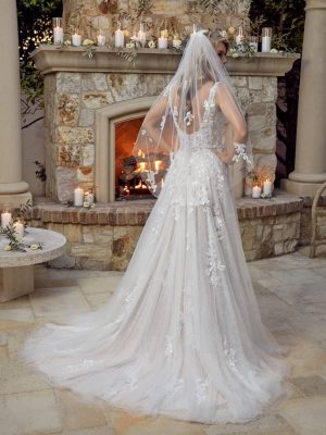 Casablanca Lucy A Line Bespoke wedding dresses worldwide