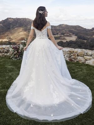 Casablanca McKenzie Fit and Flare Lace wedding dresses San Diego