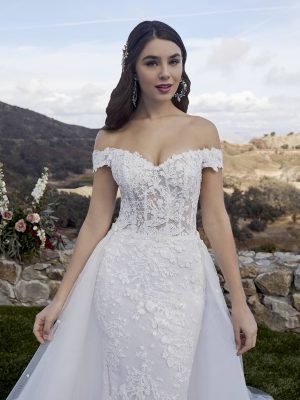 Casablanca McKenzie Fit and Flare Wedding Dress