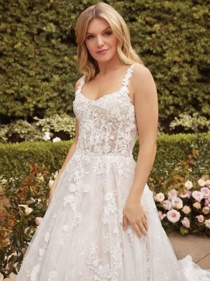 Casablanca Misha A Line Bridal gown shopping San Diego