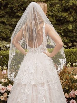 Casablanca Misha A Line Ethereal wedding dresses for outdoor weddings