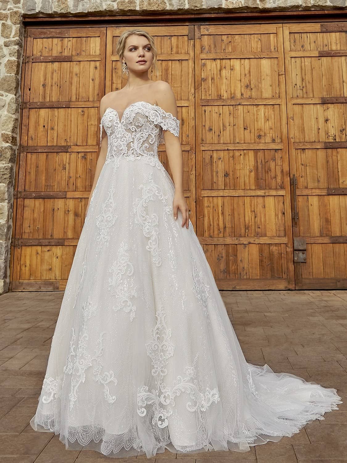 Casablanca Myla A Line Top rated wedding dress store San Diego