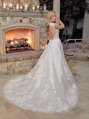 Casablanca Nicolette Ballgown Wedding gown alterations San Diego