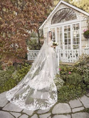 Casablanca Palmer Fit and Flare Ethereal wedding dresses for outdoor weddings