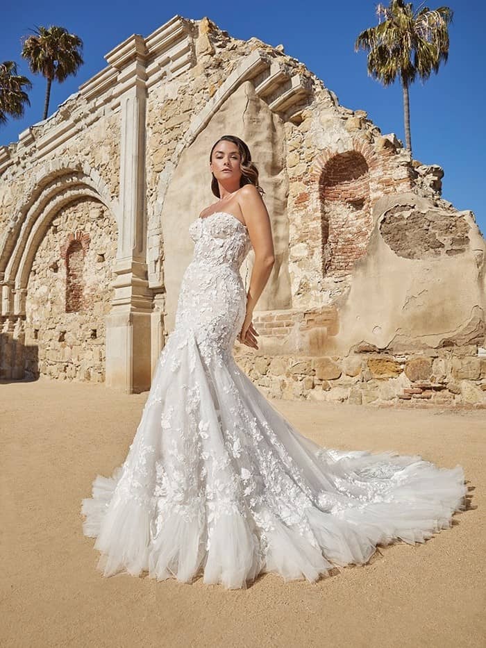 Casablanca Paulina Fit and Flare Bridal fashion trends