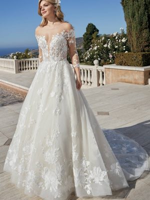 Casablanca Sasha A Line Luxury wedding gowns San Diego