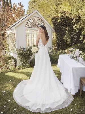 Casablanca Shay Fit and Flare San Diego bridal store