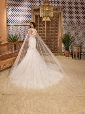 KittyChen Audrie Mermaid and Trumpet Bespoke wedding dresses worldwide