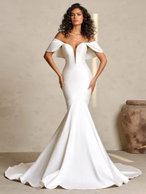 KittyChen Melody Mermaid Handmade wedding dresses USA