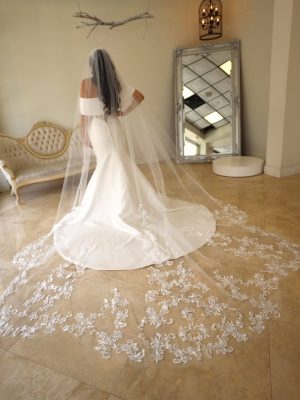 KittyChen Melody Mermaid Unique wedding dress designs