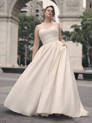 Maggie Sottero Anniston A Line Romantic lace wedding dresses
