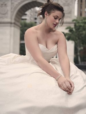 Maggie Sottero Anniston A Line Vintage wedding dress collection
