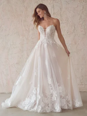 Maggie Sottero Britney A Line Affordable wedding dresses San Diego