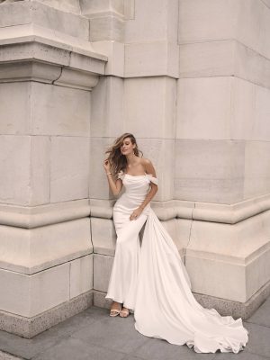 Maggie Sottero Cameron Sheath Luxury bridal boutique online