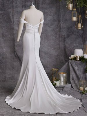 Maggie Sottero Cameron Sheath Online bridal gown shopping