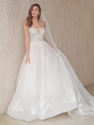 Maggie Sottero Casey Ball Gown Wedding gown alterations San Diego