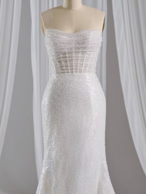 Maggie Sottero Drew Fit and Flare Custom wedding dresses San Diego