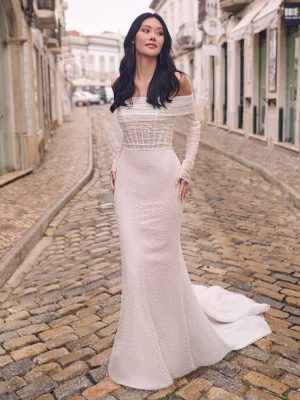Maggie Sottero Drew Fit and Flare Where to buy a wedding dress in San Diego