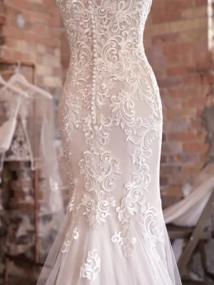 Maggie Sottero Edison Bespoke wedding dresses worldwide