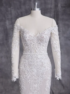 Maggie Sottero Edison Ethereal wedding dresses for outdoor weddings