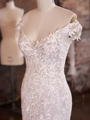 Maggie Sottero Edison Romantic lace wedding dresses