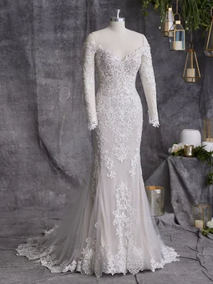 Maggie Sottero Edison Wedding gown alterations San Diego 1