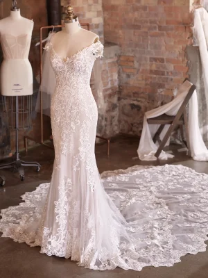 Maggie Sottero Edison Wedding gown alterations San Diego
